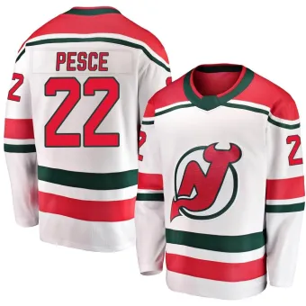 Men's Brett Pesce New Jersey Devils Alternate Jersey - White Breakaway