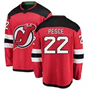 Men's Brett Pesce New Jersey Devils Home Jersey - Red Breakaway