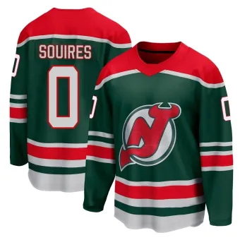 Men's Cam Squires New Jersey Devils 2020/21 Special Edition Jersey - Green Breakaway