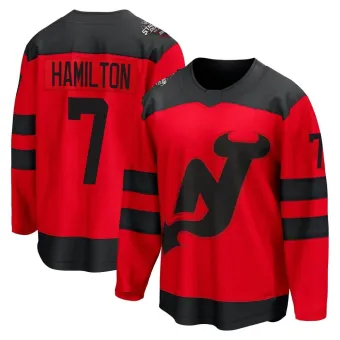 Men's Dougie Hamilton New Jersey Devils 2024 Stadium Series Jersey - Red Breakaway