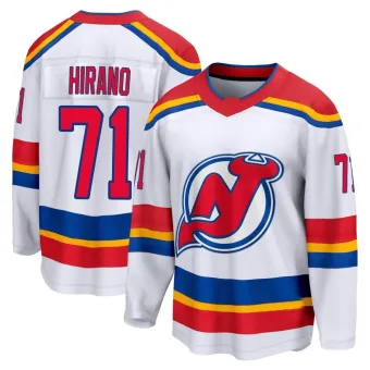 Men's Yushiroh Hirano New Jersey Devils Special Edition 2.0 Jersey - White Breakaway