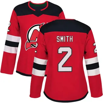 Women's Brendan Smith New Jersey Devils Home Jersey - Red Authentic