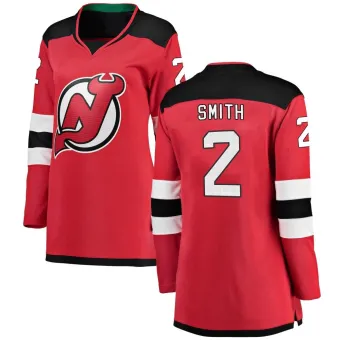 Women's Brendan Smith New Jersey Devils Home Jersey - Red Breakaway