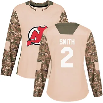 Women's Brendan Smith New Jersey Devils Veterans Day Practice Jersey - Camo Authentic