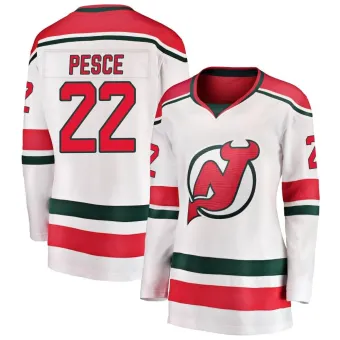 Women's Brett Pesce New Jersey Devils Alternate Jersey - White Breakaway