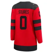 Women's Cam Squires New Jersey Devils 2024 Stadium Series Jersey - Red Breakaway