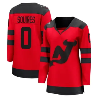 Women's Cam Squires New Jersey Devils 2024 Stadium Series Jersey - Red Breakaway