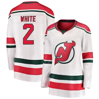 Women's Colton White New Jersey Devils Alternate Jersey - White Breakaway