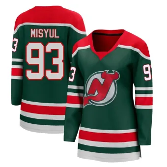 Women's Daniil Misyul New Jersey Devils 2020/21 Special Edition Jersey - Green Breakaway