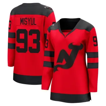 Women's Daniil Misyul New Jersey Devils 2024 Stadium Series Jersey - Red Breakaway