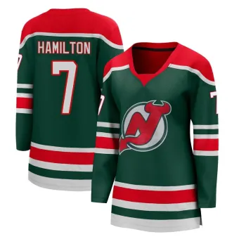 Women's Dougie Hamilton New Jersey Devils 2020/21 Special Edition Jersey - Green Breakaway