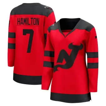 Women's Dougie Hamilton New Jersey Devils 2024 Stadium Series Jersey - Red Breakaway