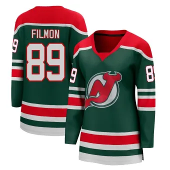 Women's Josh Filmon New Jersey Devils 2020/21 Special Edition Jersey - Green Breakaway