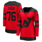 Women's P.K. Subban New Jersey Devils 2024 Stadium Series Jersey - Red Breakaway