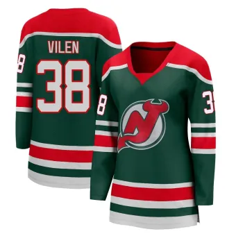 Women's Topias Vilen New Jersey Devils 2020/21 Special Edition Jersey - Green Breakaway