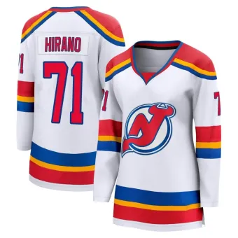 Women's Yushiroh Hirano New Jersey Devils Special Edition 2.0 Jersey - White Breakaway