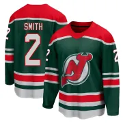 Youth Brendan Smith New Jersey Devils 2020/21 Special Edition Jersey - Green Breakaway