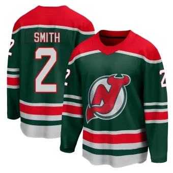 Youth Brendan Smith New Jersey Devils 2020/21 Special Edition Jersey - Green Breakaway