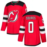 Youth Cam Squires New Jersey Devils Home Jersey - Red Authentic