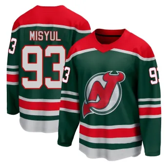 Youth Daniil Misyul New Jersey Devils 2020/21 Special Edition Jersey - Green Breakaway