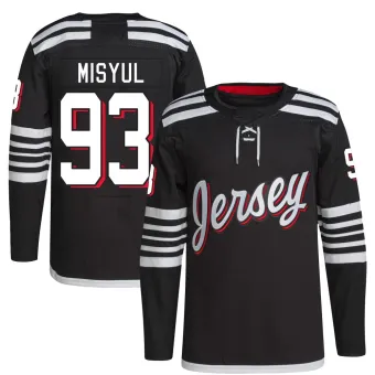 Youth Daniil Misyul New Jersey Devils 2021/22 Alternate Primegreen Pro Player Jersey - Black Authentic