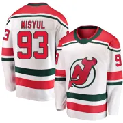 Youth Daniil Misyul New Jersey Devils Alternate Jersey - White Breakaway