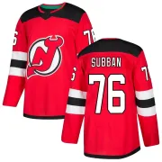 Youth P.K. Subban New Jersey Devils Home Jersey - Red Authentic